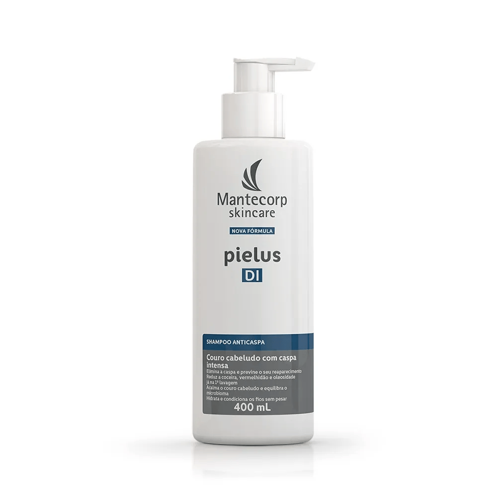 Shampoo Anticaspa Pielus DI 400mL - Imagem 1